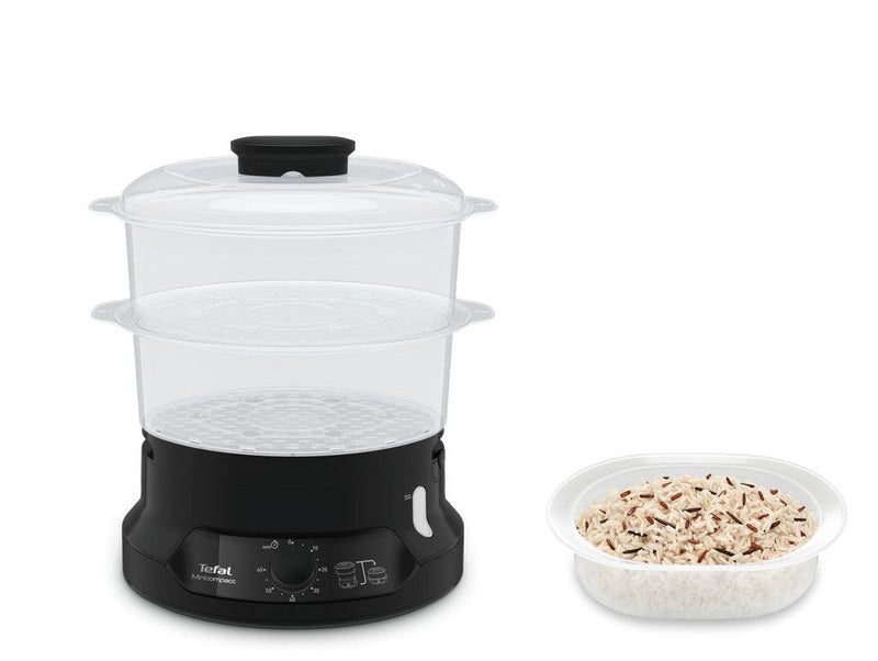 Tefal VC139810 Vaporizadora Alimentos, Power 800W, Black