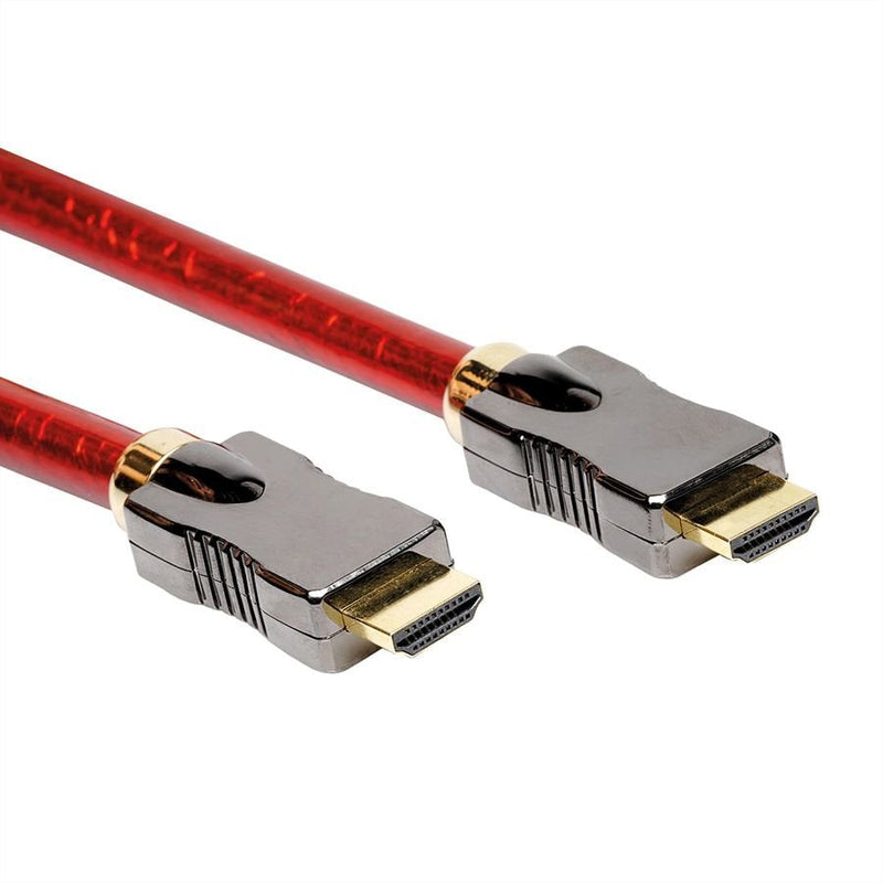 Roline 11.04.5901 HDMI Cable 1M HDMI Type a Standard Red