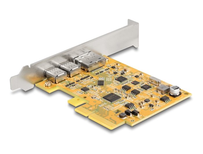 Delock 90161 Card Pci Express X4 a 1 X USB Type-c™ 10Gbps External Female + 1 X USB Type-c™ 10Gbps External (m