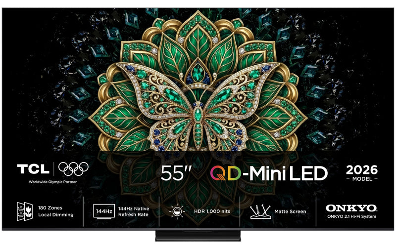 Tcl TV 55 55C6K Pro UHD Miniled Googletv 144HZ