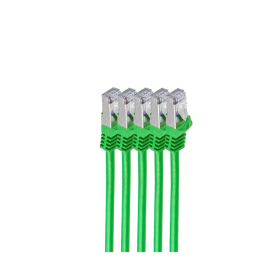 Shiverpeaks RJ45 Network Cable S FTP, CAT.7 VE5, 3M Green — image 1
