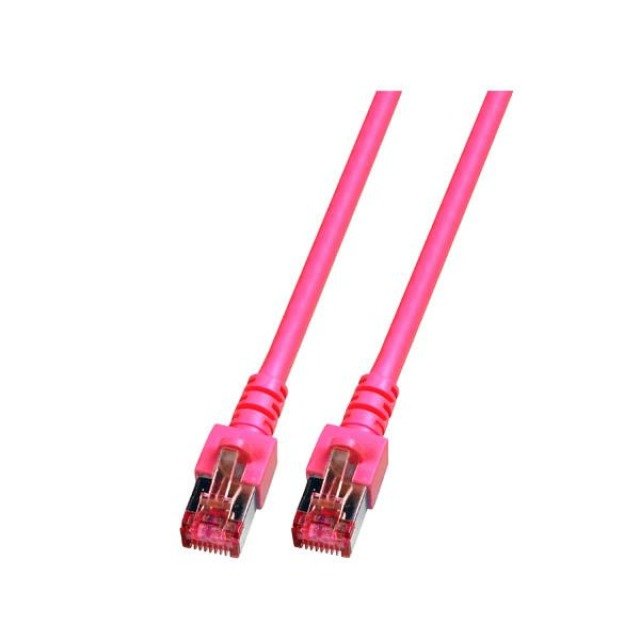 Efb RJ45 Network Cable S FTP, CAT.6, Lszh, 0.25M, Magenta
