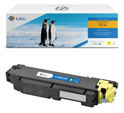 G&g Toner Compatible With Kyocera TK-5140Y/ 1T02NRANL0 — image 1