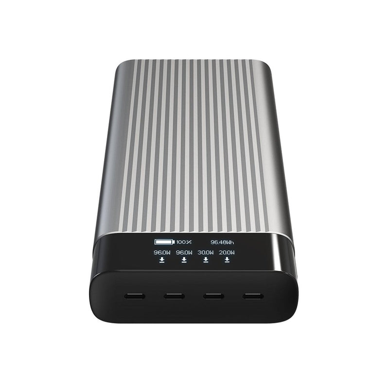 Hyperjuice HJ245BL USB-C 27000MAH 245 Watts PD 2.0 PD 3.0 Qc 2.0 Qc 3.0 Apple 2.4A Qualcomm Quick Charge 4.0 +