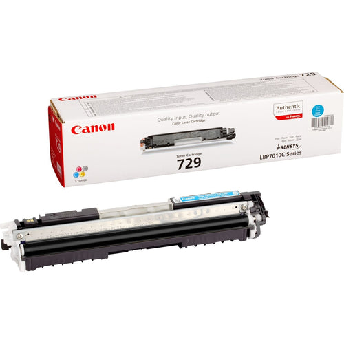 Canon Genuine Toner 729 C Cyan I-sensys LBP7010C, LBP7018C — image 1