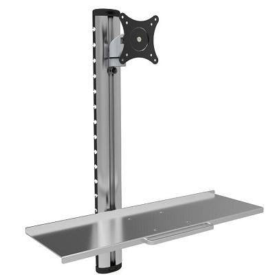Techly Ica-plw 01 Wall Mount Screen Plana 68,6CM (27) Silver — image 1