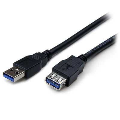StarTech USB Cable 3.0M/H (alargo) 2M Black USB3SEXT2MBK — image 1