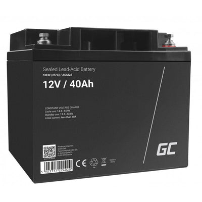 Green Cell Battery Agm 12V 40AH — image 1