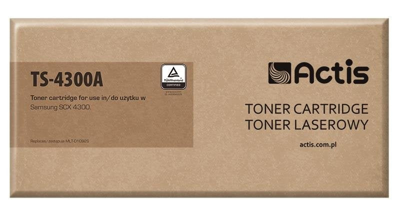 Actis Toner TS-4300A (reemplazo Samsung MLT-D1092S - Standard - 2000 Páginas - Black