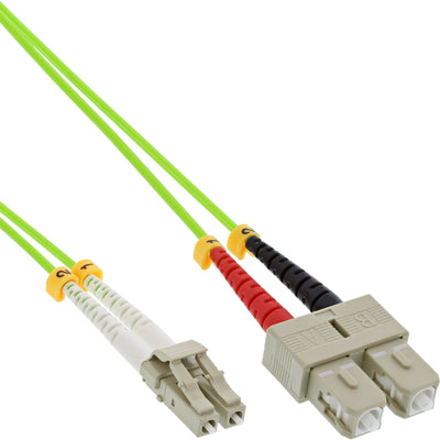 Inline Cable Duplex Fibre Optic Lc/Sc 50/125?M OM5 15M — image 1