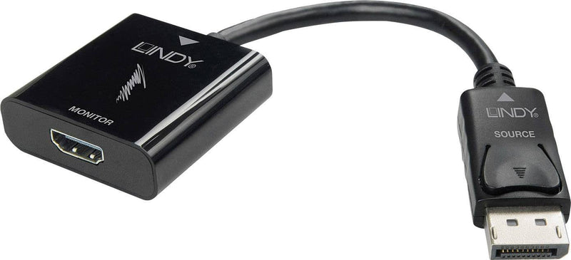 Lindy 41068 Cable 1,5M DisplayPort HDMI Type a Standard Black