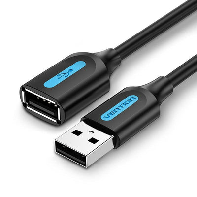 Vention Cable Alargador USB 2.0 Cbibi USB Male USB Female 3M Black — image 1