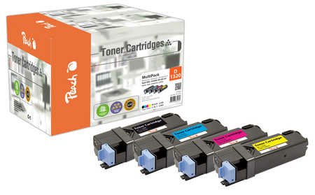 Peach Toner Dell 1320 Multipack Bk, C, M, And Remanufacturado