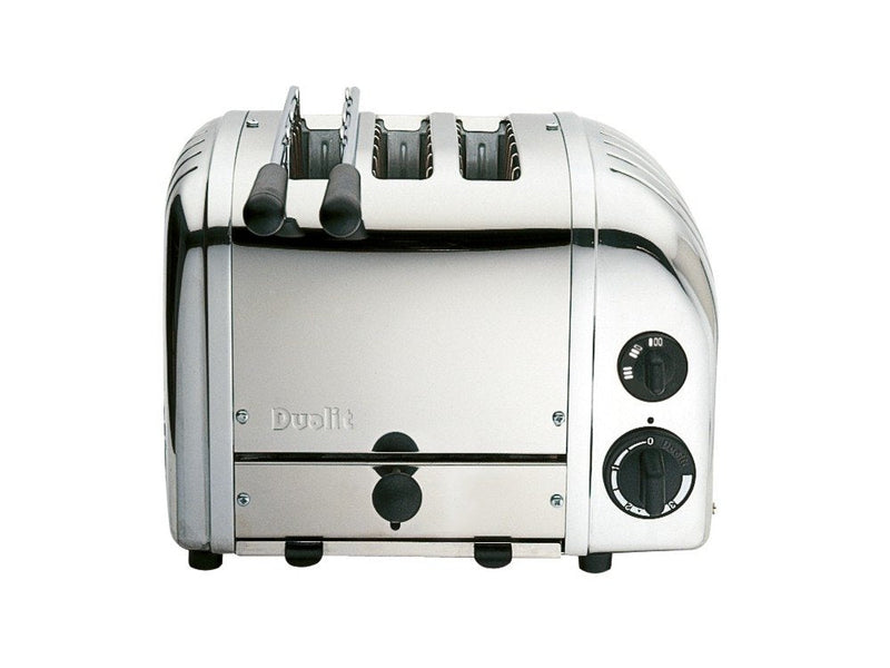 Dualit Toaster 2 + 1 Combi Toaster Incl. Pinza Toast Polished