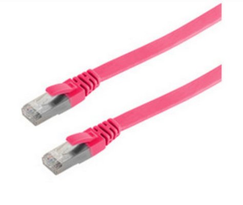 Shiverpeaks BS75511-SLM Network Cable Magenta 1M CAT.7 U/FTP (STP)