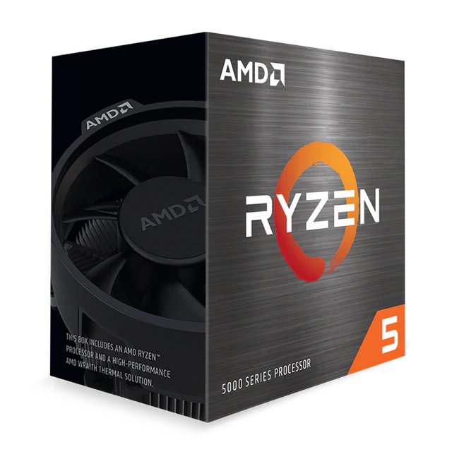 AMD Processor AM4 Ryzen 5 5600X 3.7GHZ