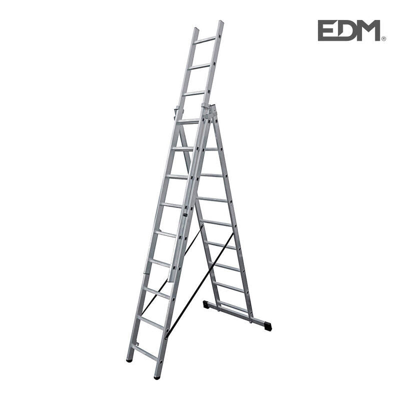 EDM Ladder Transformable Aluminium 3X9 Peldaños