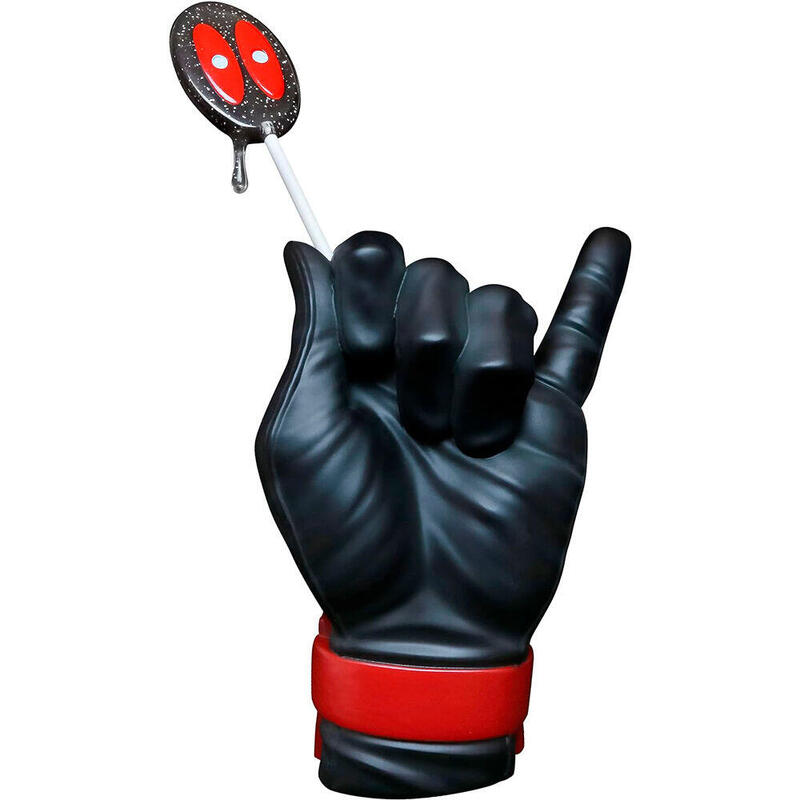 Estatua Heroic Hans Deadpool Marvel 26CM Black