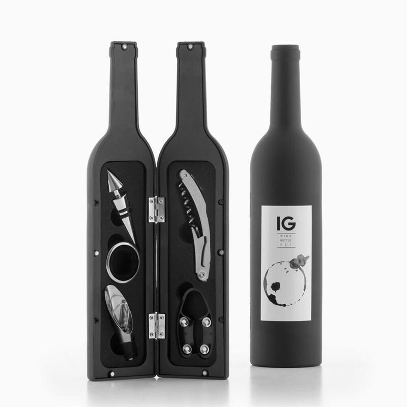Innovagoods Case Vino With Forma Bottle V0100451