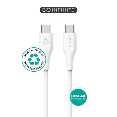 Estuff ES604370-BULK USB Cable USB 2.0 1M USB C White — image 1