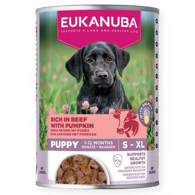 Euk Dog Can Lc Pup Ab Beef&pump 400G — image 1