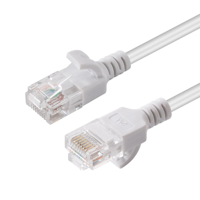Microconnect V-UTP6A015W-SLIM Network Cable White 1,5M CAT.6A U/UTP (UTP)