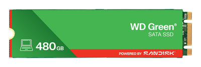 Western Digital Drive SSD 480GB Serie M.2 2280 SATA 6 Green Wd 480GB/M.2 2280/545MB/S — image 1