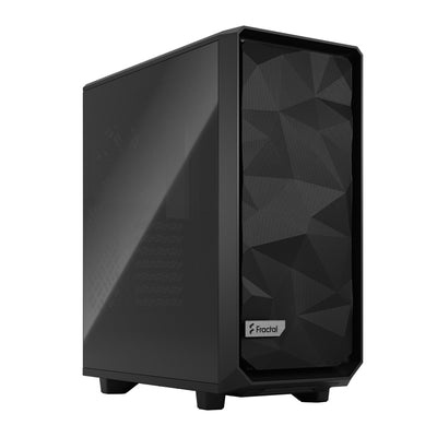 Fractal Design PC Case Meshify 2 Compact Glass Tempered Black Dark Tint (FD-C-MES2C-02) Fractal Box Design Mes — image 1