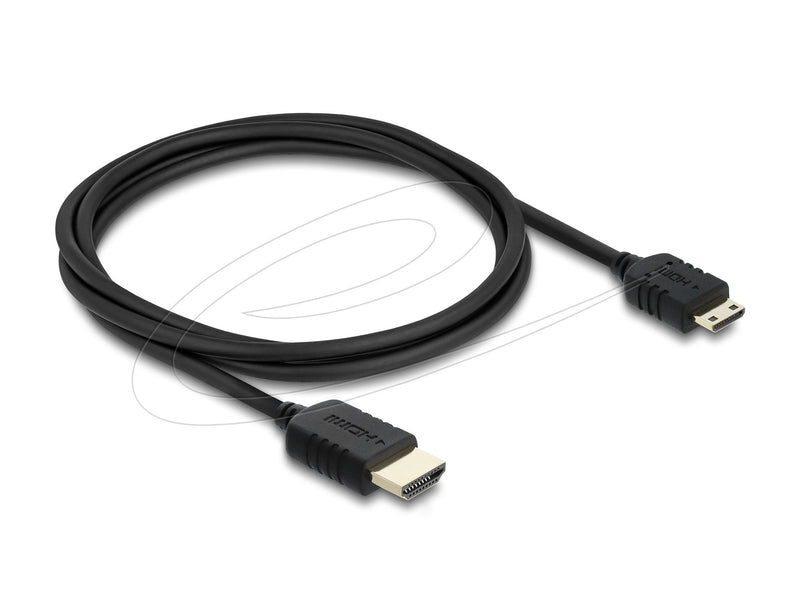 Delock Koaxiales High Speed HDMI Cable HDMI Male a Mini HDMI Male 8K 60 H