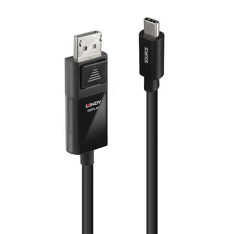 Lindy Cable Adapter 2M USB Type-c a DP 4K60 With Hdr