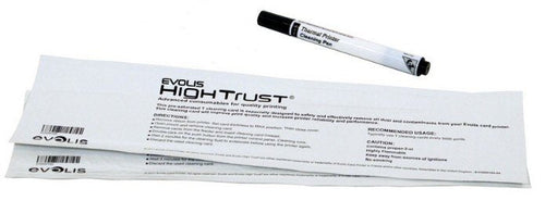 Evolis Complete Cleaning Kit 2 T Cards 1 Pen — image 1