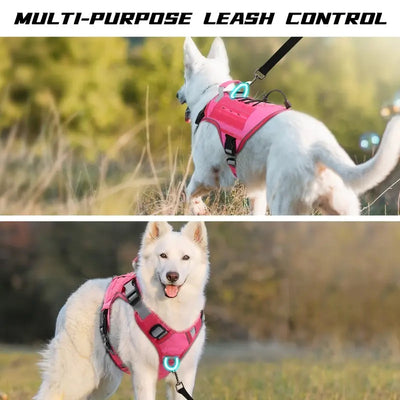 Adjustable Nylon Dog Harness For Medium And Large Breeds