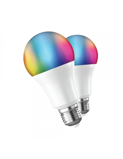 Muvit Bulb LED Smart Io A60 Casquillo E27 9W 800 Lúmenes 2700K-6500K Pack 2 Units — image 1
