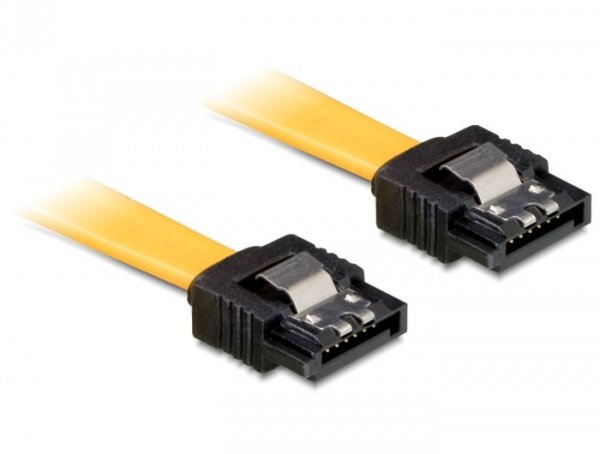Delock Cable SATA 6GB/S Straight/Straight Metal 70CM