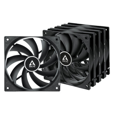 Arctic Fan 120 * 120 * 25 F12 Value Pack Black (5 Pieces — image 1