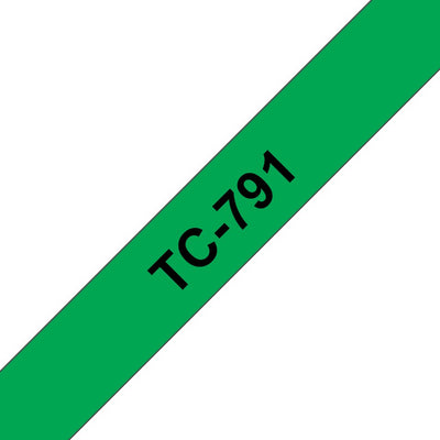 Brother Tape Laminated Green/Black 9MM — image 1