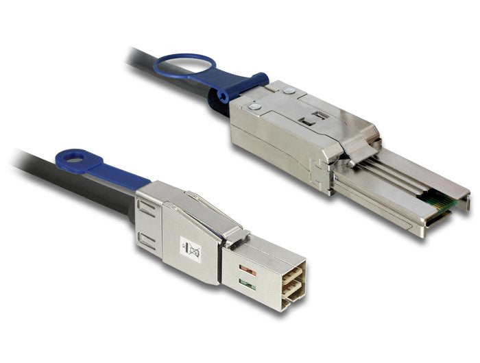Delock Cable Mini Sas HD SFF-8644 Mini Sas SFF-8088 1M
