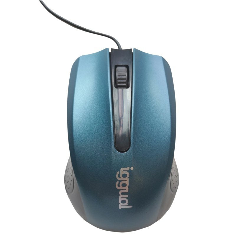 Iggual Mouse Óptico COM-ERGONOMIC-RL-800DPI Blue