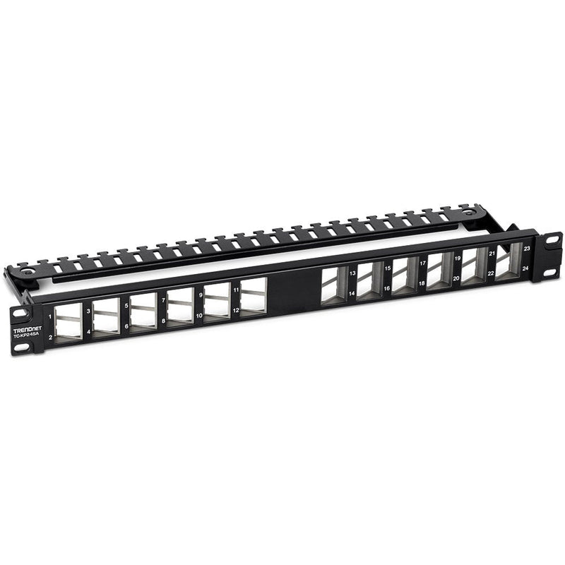 Trendnet Patchpanel 24-PORT Vací Or, Abgew Keyst Geschir 19 1U