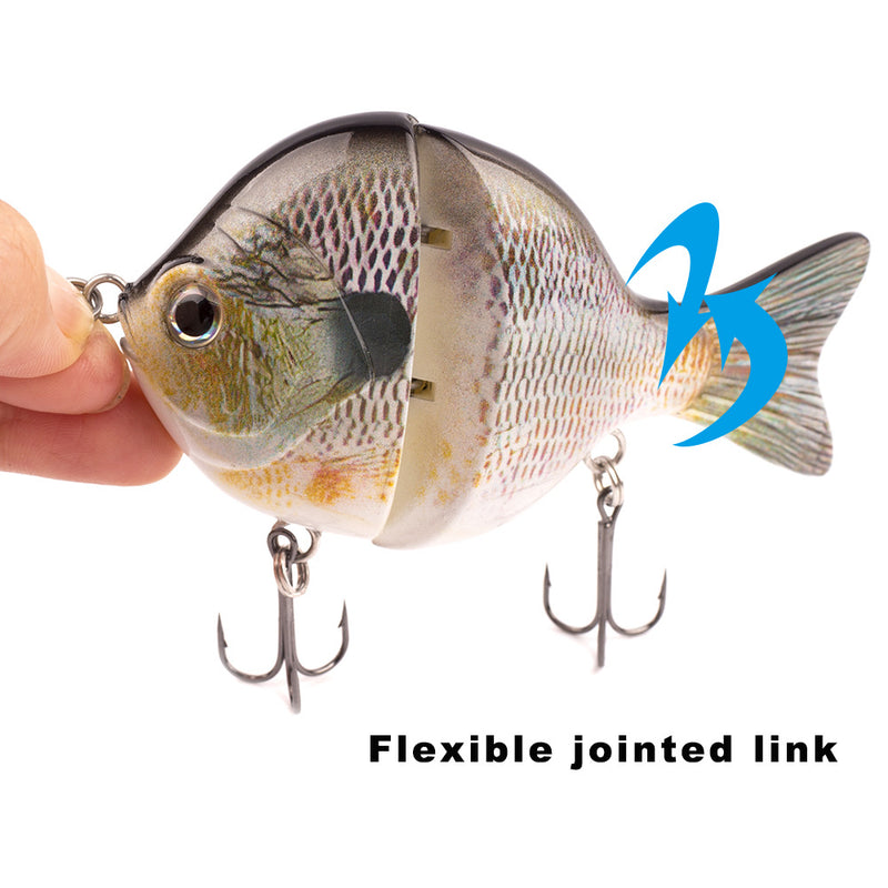 Multi Segment Sunfish Lure Bass Bait