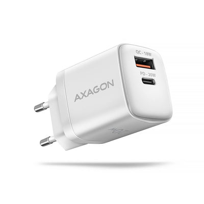 Axagon Charger ACU-PQ20W Dispositivo Mobile Phone Universal White Power Alterna Charging Fast Indoor — image 1