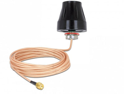 Delock Antenna LTE Sma Band 1/3/7/20 5M RG-316 2 dBi Omni Outdoor — image 1