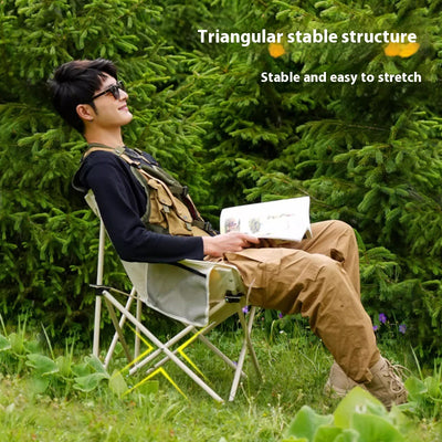 Outdoor Folding Chair Fishing Stool Leisure Armchair Art Sketching
