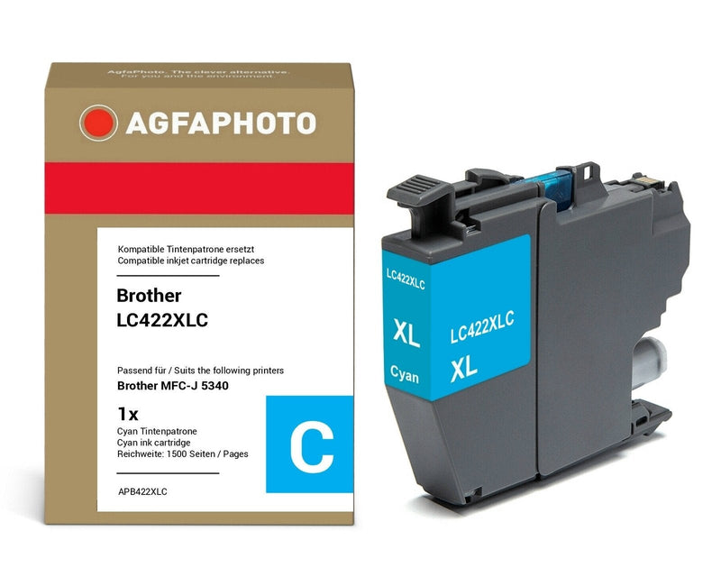 Agfa Photo Ink Cyan APB422XLC 1500 Copias
