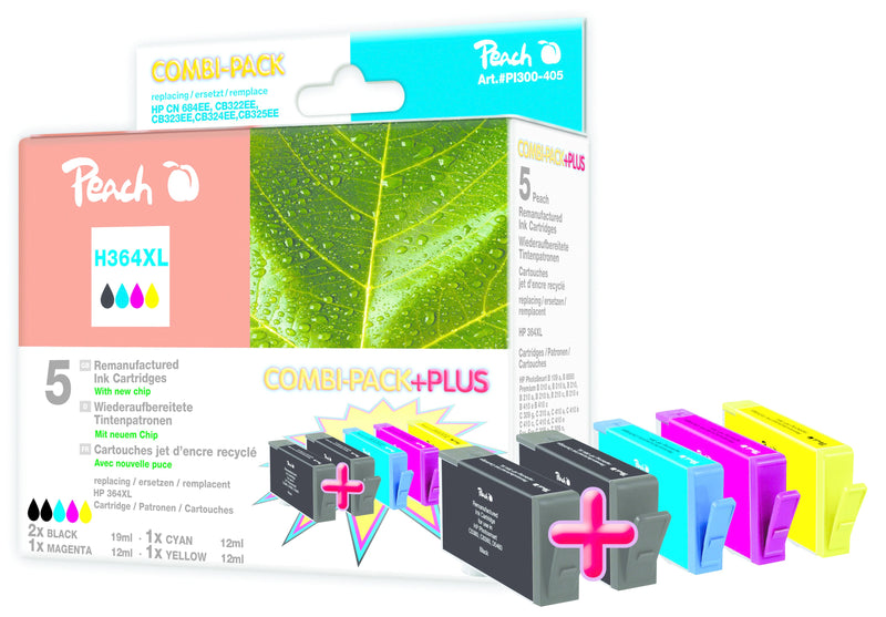 Peach Cartridge HP NR.364XL Multipackplus Retail Comp.