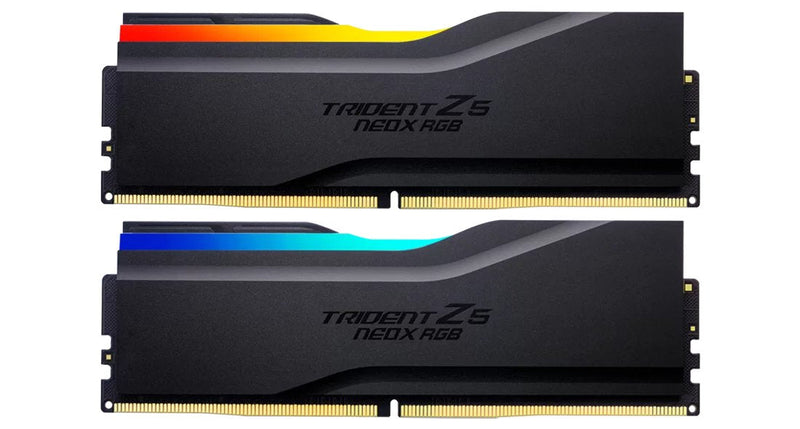 G.skill Memory DIMM 32GB DDR5-6000 (2X 16GB) Dual-kit Black F5-6000A3636F16GX2-TZ5NXRK, Trident Z5 Neo X Rgb)