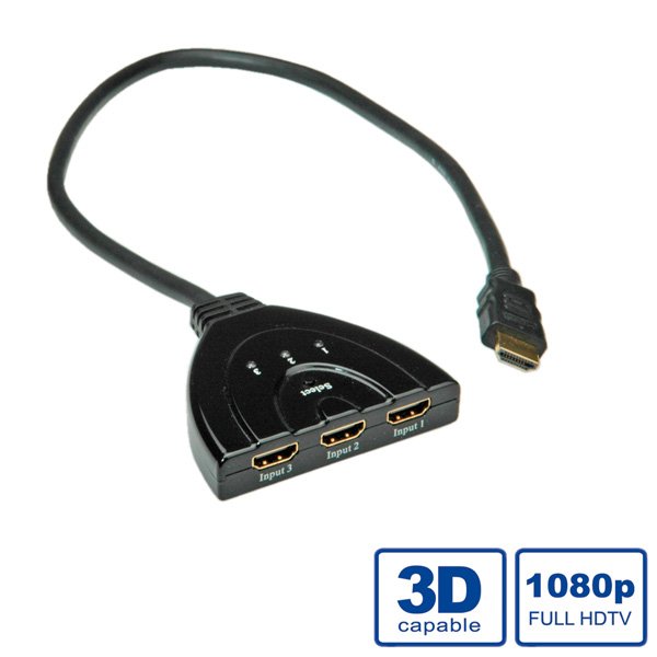 Value HDMI Switch 3-VÍAS