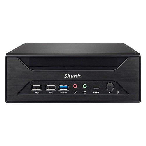 Shuttle XH610 PC/Estación Trabajo Barebone 3,5 L Size PC Black Intel H610 Lga 1700