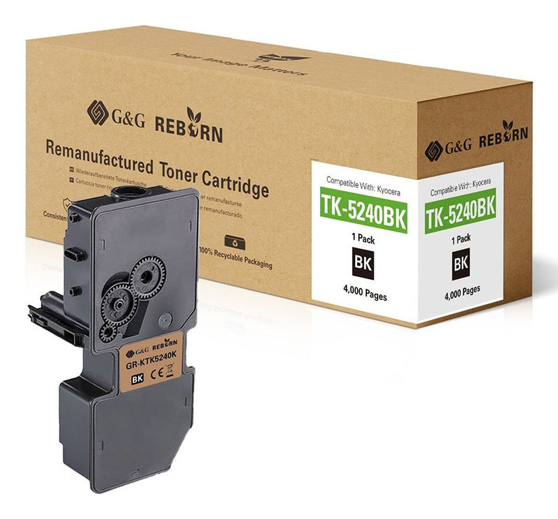 G&g Reborn-toner Compatible With Kyocera TK-5240K