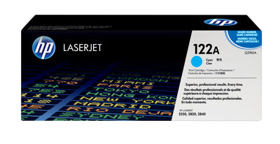 HP Genuine Toner 122A Cyan Q3961A — image 1